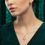 The Sparkling Blossom Pendant Set