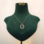 Interlocking Circles Pendant Set - Image 8