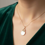 Crystal Circle Pendant Set - Image 3