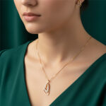 Dual Curve Pendant Set