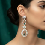The Eternal Bloom Parure Silver Choker Necklace Set - Image 7