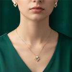 The Duo Square Pendent Set