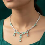 The Serpentine Drop Necklace Set - Image 6