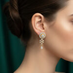 The Regal Cascade Golden Choker Set - Image 4