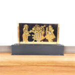 Shreenathji Teenidhi Gold-Plated Cabinet
