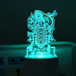 Shreenathji 3D LED Illusion Multicolour Night Lamp - Image 3