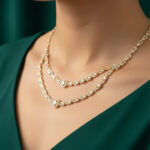 Chic Layered Sparkle Necklace Set - Image 4
