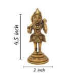 Ashtdhatu Hanuman ji Murti - Image 3