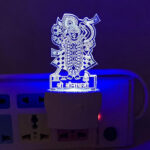 Shreenathji 3D LED Illusion Multicolour Night Lamp - Image 5