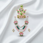 Enamel Laddu Gopal Shringar Set