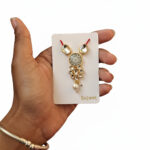 Premium Kundan Meenakari Mala for Thakurji - Image 4