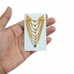 Traditional Gold-Plated Multi-Layer Moti Mala for Thakurji | Handcrafted Pearl Haar for Laddu Gopal, Kanha Ji & Deity Idols - Image 5