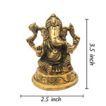 Ashtadhatu Ganesha Idol - Image 4