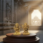 Ashtdhatu Lakshmi Ganesha Idol Pair