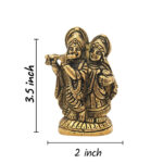 Ashtdhatu Radha Krishna Murti - Image 4