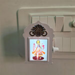 Divine 5-in-1 Electric Yamunashtak & Shree Krishna Mantra Dhun Player – Portable Devotional Chanting Box with Volume Control (White) - Image 4