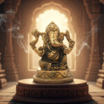 Ashtadhatu Ganesha Idol