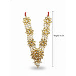 Traditional Kundan & Pearl Mala for Thakurji - Image 5