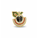 Traditional Shrinathji Mukharbind Brooch - Image 5