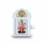 Divine 5-in-1 Electric Yamunashtak & Shree Krishna Mantra Dhun Player – Portable Devotional Chanting Box with Volume Control (White)