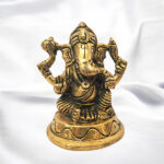 Ashtadhatu Ganesha Idol - Image 3