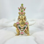 Enamel Laddu Gopal Shringar Set - Image 2