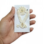 Premium White Pearl Shringar Malaji for Thakurji/Laddu Gopal - Image 4