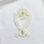 Premium White Pearl Shringar Malaji for Thakurji/Laddu Gopal