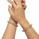 Gold Plated American Diamond (AD) Studded Bangles - Image 5