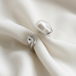 Elegant Irregular Pearl Open Ring for Women | Adjustable Gold & Silver Plated Statement Ring | Minimalist Fashion Jewelry