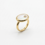 Minimalist Gold-Dipped Teardrop Mother of Pearl (Copy) - Image 3
