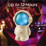 Astronaut Bluetooth Speaker 6.8 Watt with TWS Stereo Bass, RGB LED Lights, Powerful Wireless Sound - Image 3